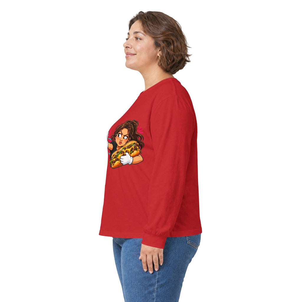 Papa's Grill — I'm Just Here For The Buns Long Sleeve Tee