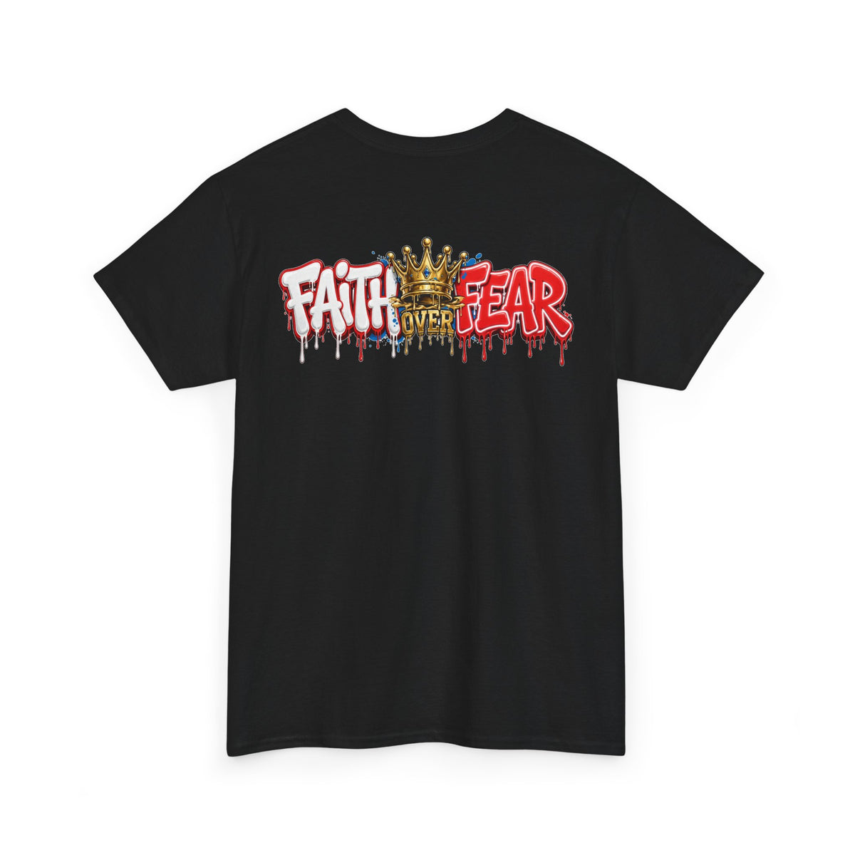 Papa's Grill — Big Daddy Faith Over Fear Tee