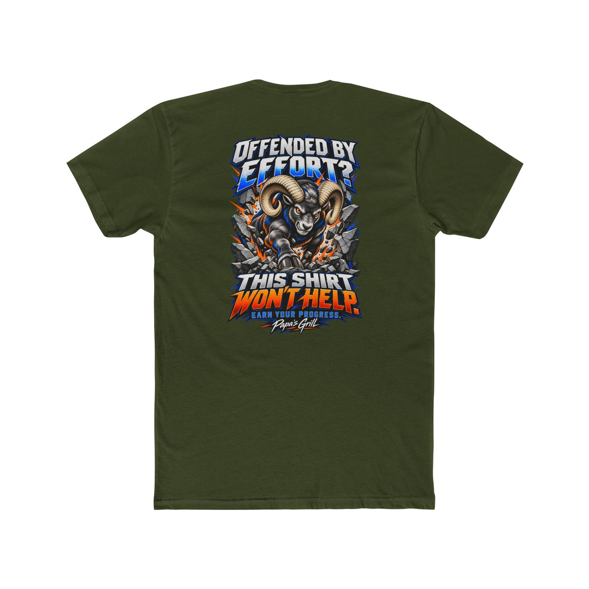Papa's Grill — Offended By Effort Tee