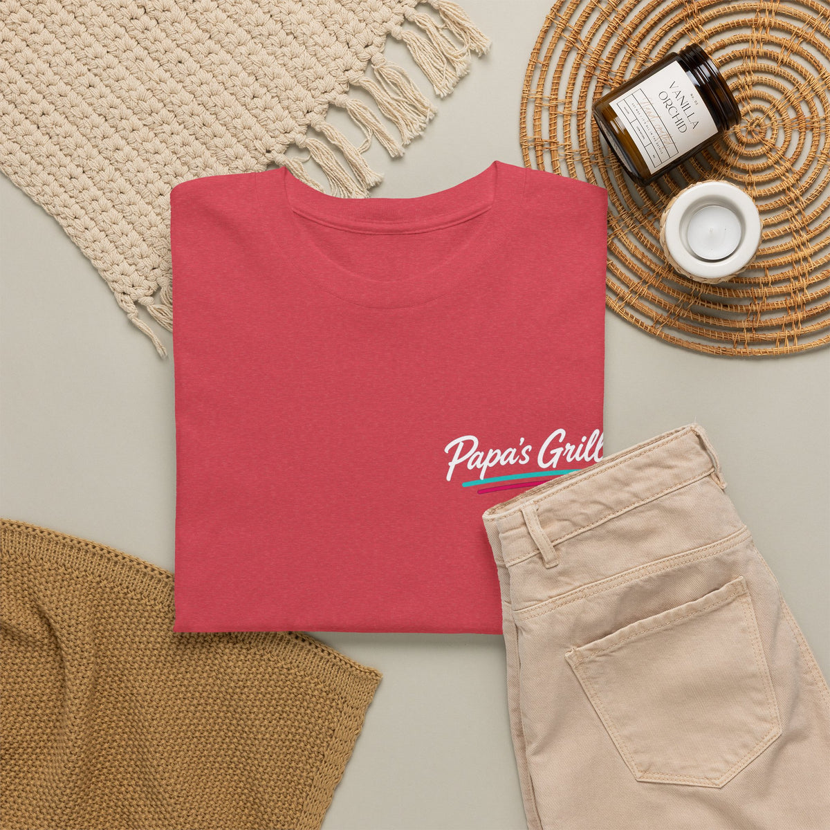 Papa's Grill — Great At Sharing Tee