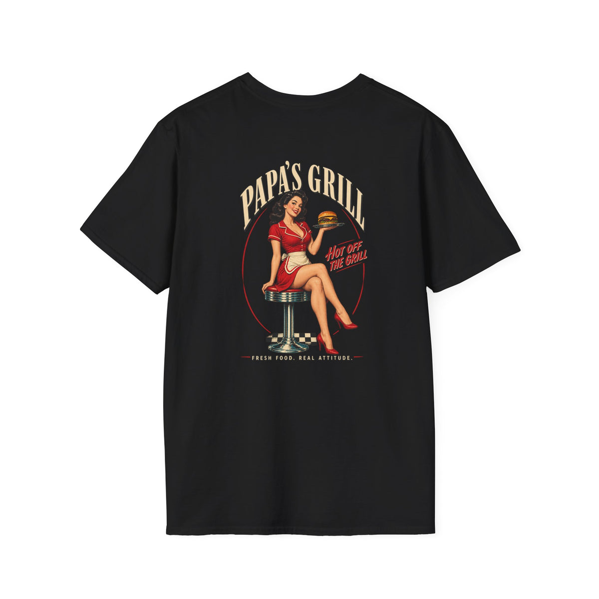 Papa's Grill — Hot Off The Grill Tee