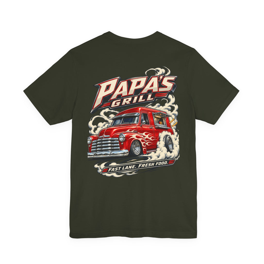 Papa's Grill — Fast Lane Fresh Food Tee