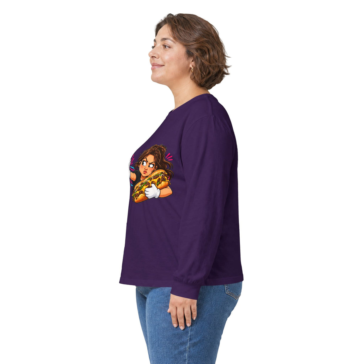 Papa's Grill — I'm Just Here For The Buns Long Sleeve Tee